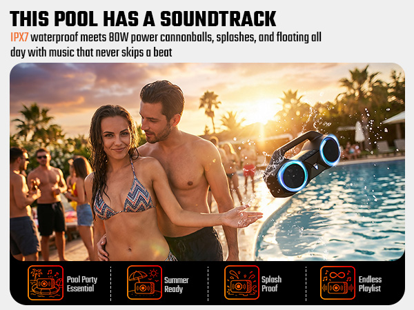 bluetooth party speaker
