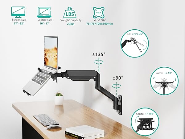 laptop wall mount
