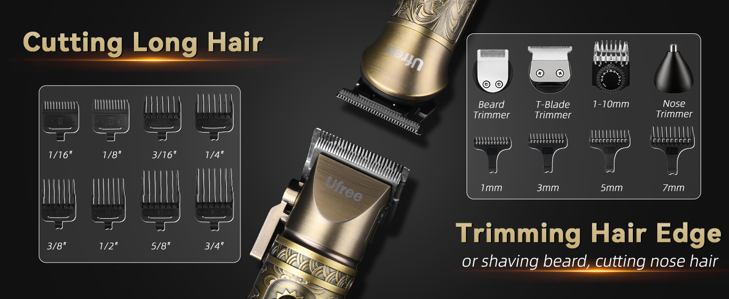 ufree clippers and trimmers set