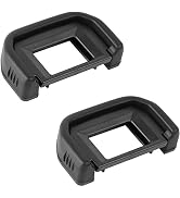Camera Eyecup Eyepiece Replacement Viewfinder Protector Compatible with Canon EF EOS 300D 350D 40...