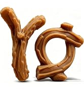 WOWBALA 2 Pack Dog Chew Toys for Aggressive Chewers,Indestructible Dog Toy for Medium Large Dogs,...