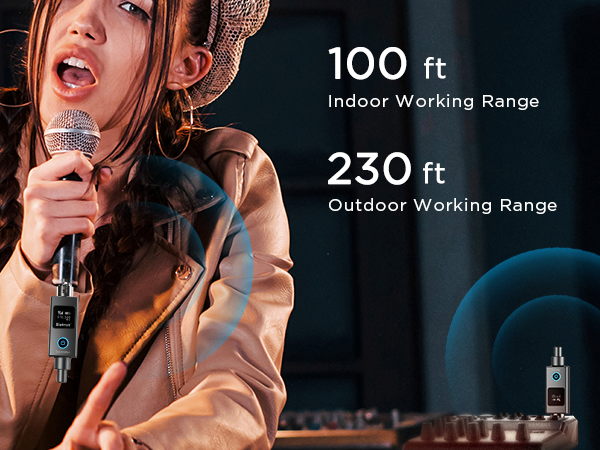 XLR Microphone wireless microphone audio transmitter and receiver wireless microphones systems