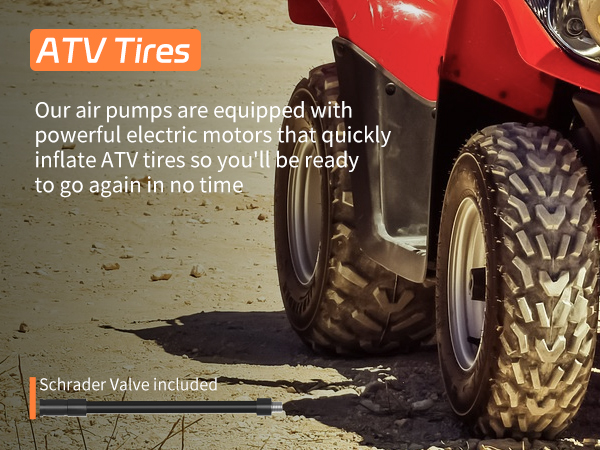 portable tire inflator for car