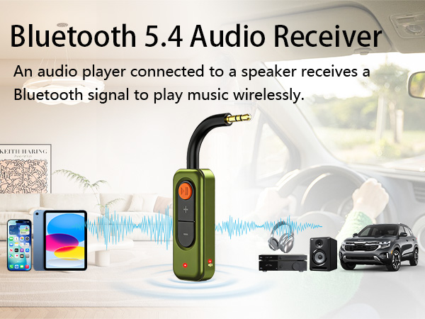 Bluetooth 5.4 Audio Receiver
