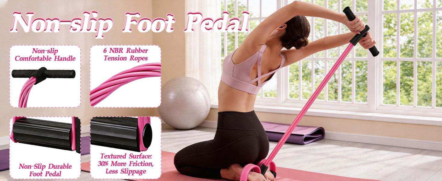multifunctional pedal resistance band