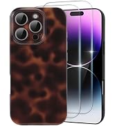MYY Cute Phone Case for iPhone 14 Pro Max Case Amber Leopard Full Camera Protective Slim Shockpro...