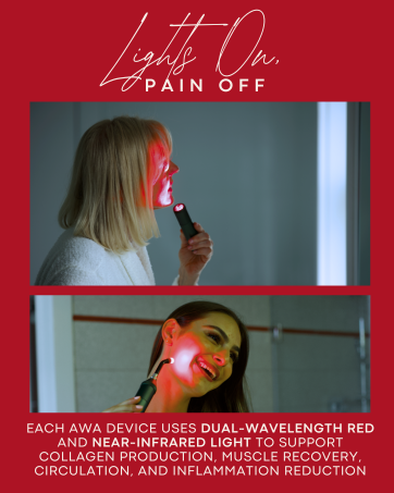 awa red light therapy devices