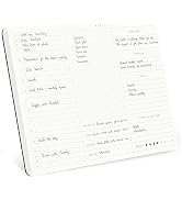 Pinesman - Elegant Daily Planner Pad, Undated, Minimalist, Gold Foiled, Daily To Do List Notepad,...