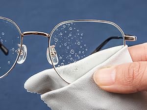 MR.SIGA Premium Microfiber Cleaning Cloths for Lens, Eyeglasses, Screens, Tablets, Glasses