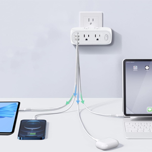 power outlet splitter wall outlets flat plug extension cord power splitter wall socket expander