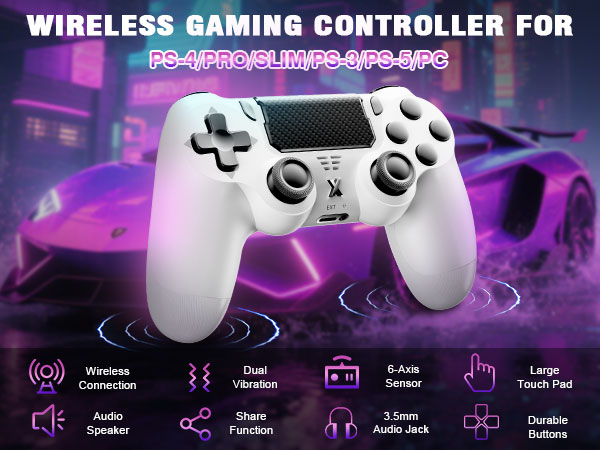 Wireless Controller for PS-4