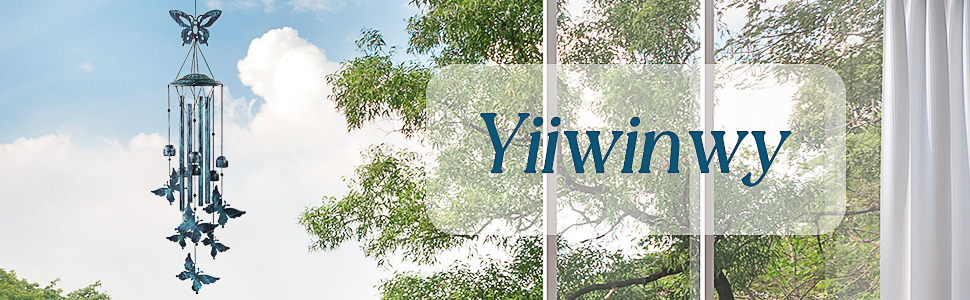Yiiwinwy Butterfly Wind Chimes