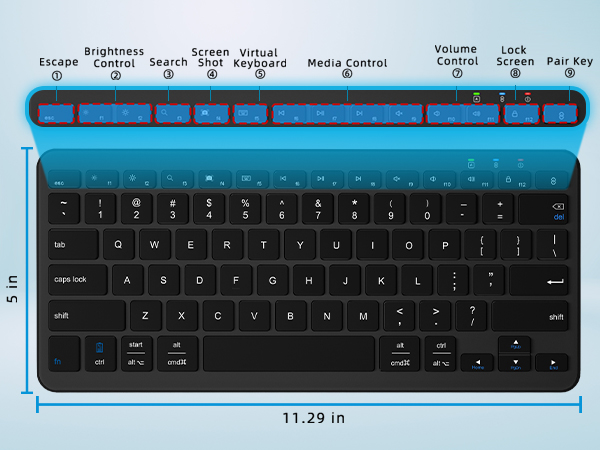 wireless bluetooth keyboard