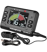 Wegrower Metronome Tuner, Rechargeable 3 In 1 Digital Metronome Tuner Tone Generator for Guitar, ...