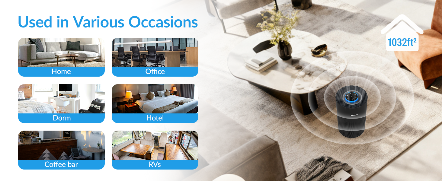 Air purifier for home