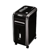 Fellowes Powershred 99Ci 18-Sheet Capacity, 100% Jam Proof Cross-Cut Paper Shredder, Black/Gray