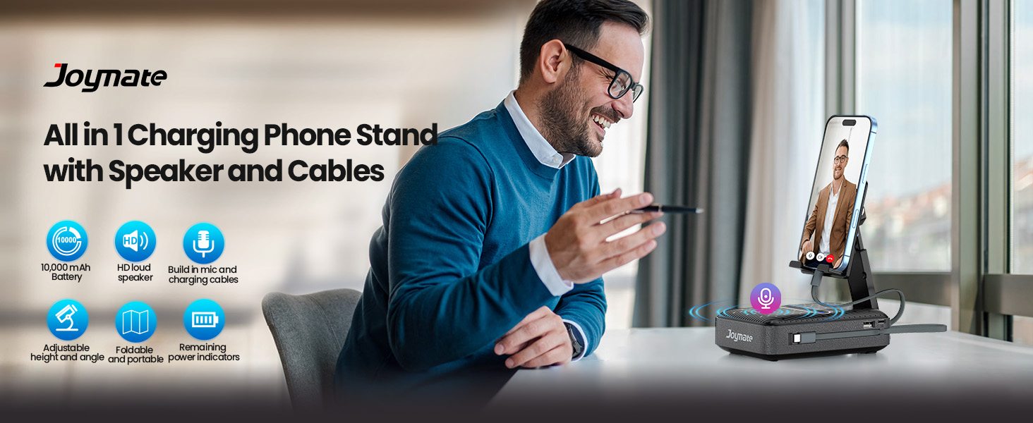 charger phone stand with speaker