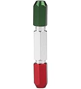 ViaGasaFamido Double End Pin Gage Handle Go No Go Handle Aluminum Alloy Gage Pin Holder Measuring...