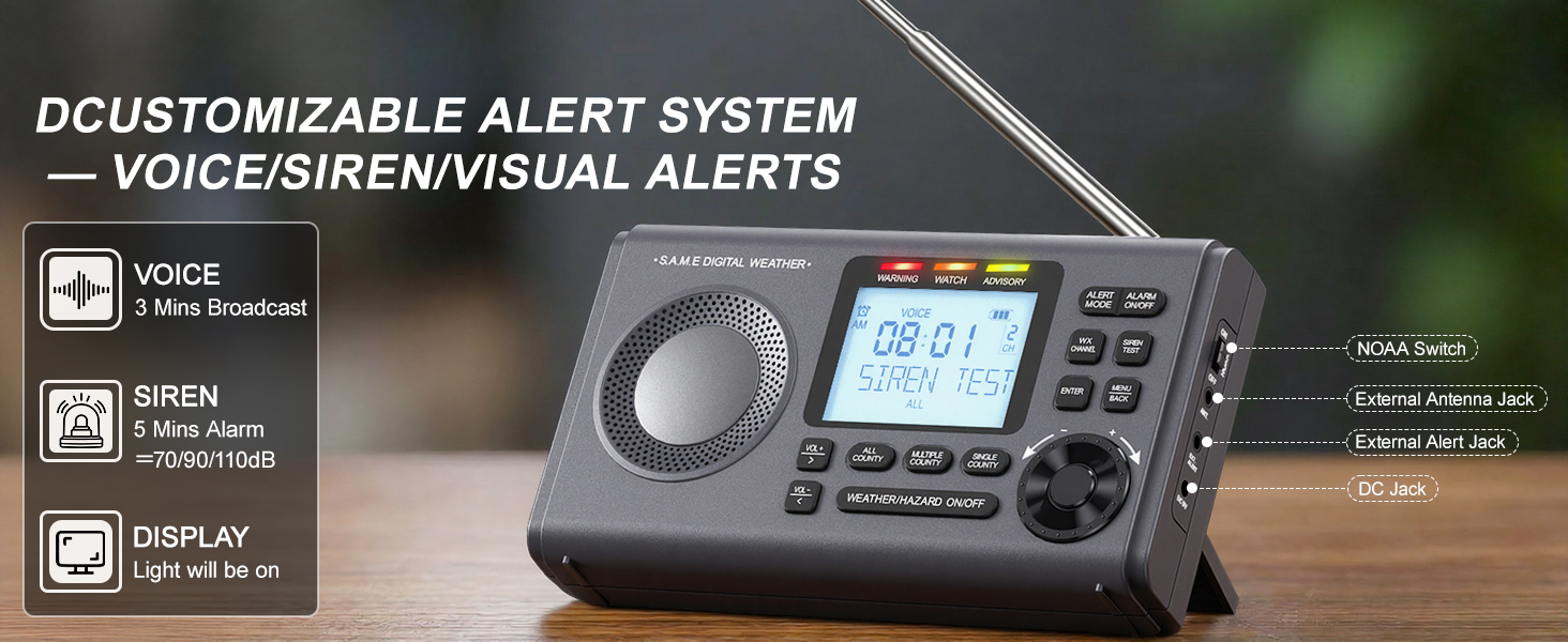 weather alert radio noaa s.a.m.e