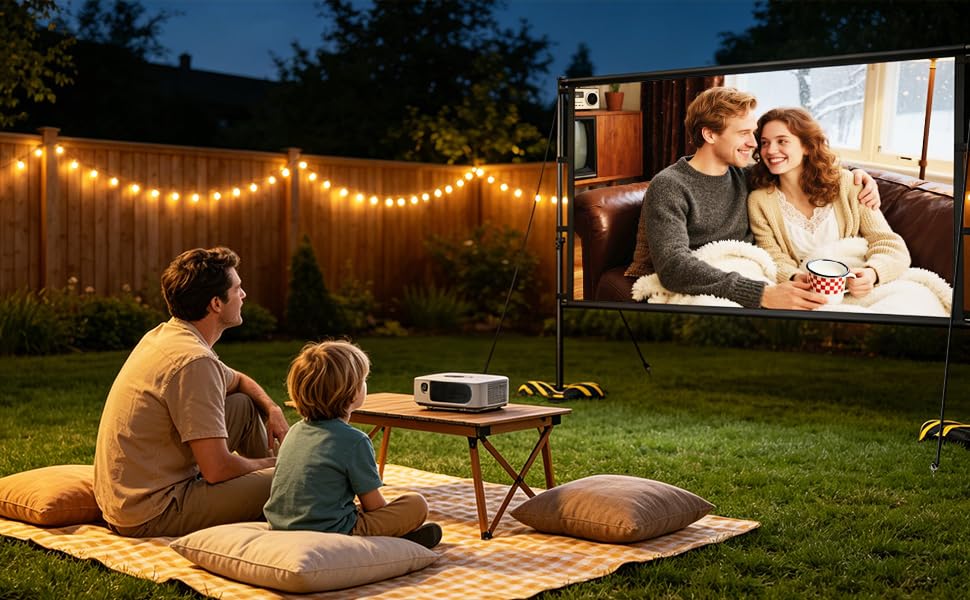 outdoor projector screen