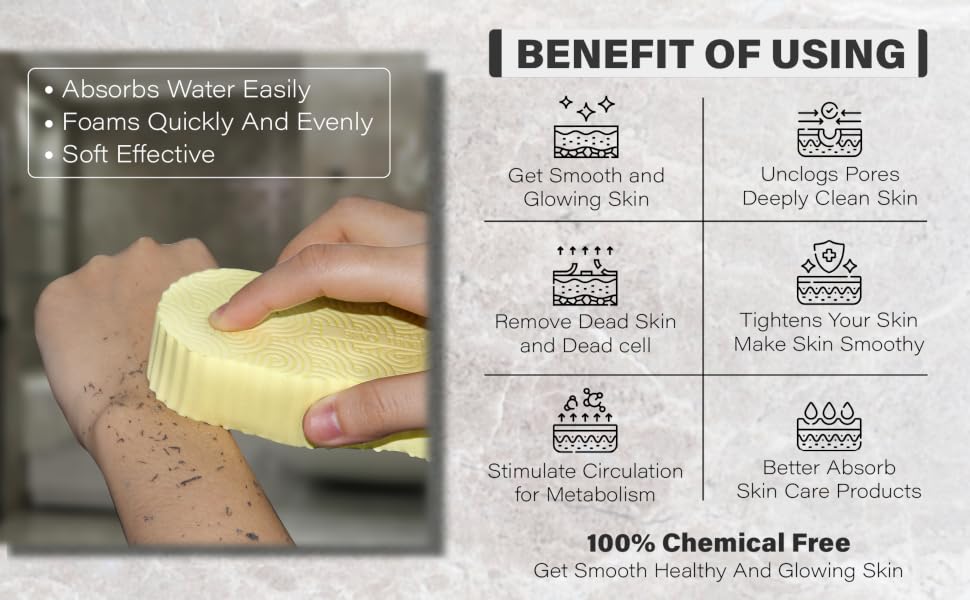 Magic Exfoliating Bath Sponge