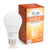 NorbSMILE Full-Spectrum “Sunlike” Premium A19 LED Light Bulb. Boosts Energy, Mood &amp; Performance. ...