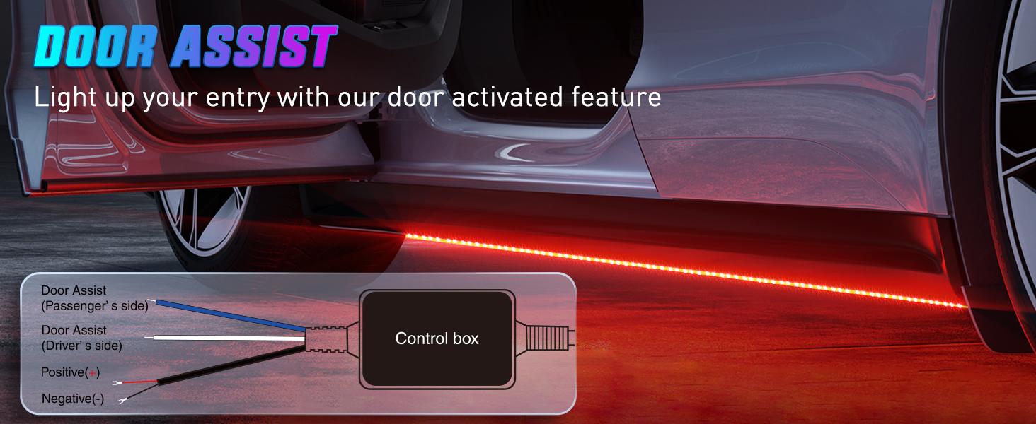 Aluminum Underglow Neon Accent Strip Lights