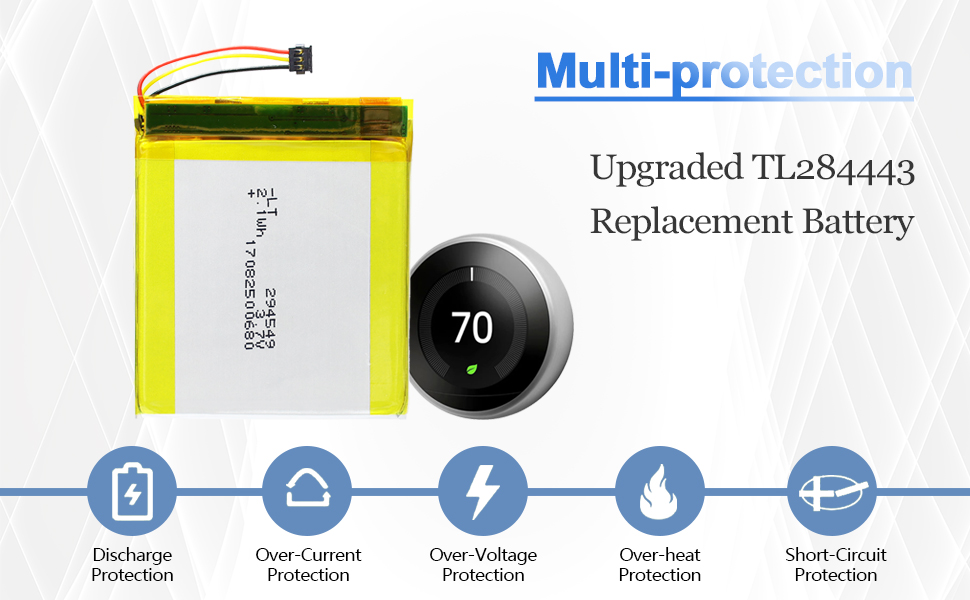 Battery for Nest Thermostat 3rd Generation