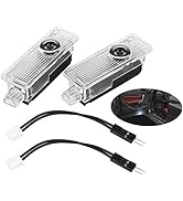 Akozon Door Light Projector, 2 Pcs LED Projector Welcome Lamp Logo Light Jaguar Puddle Lights for...