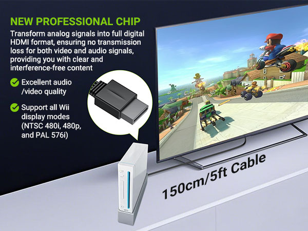 Wii to HDMI Converter
