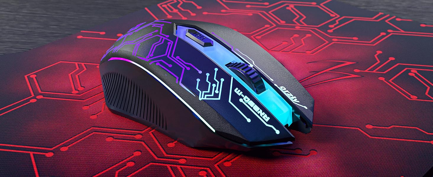 Gaming keyboard and mouse bundle for PS5 Xbox &amp; PC