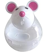 Juroicessry Beige Interactive Toys for Cats, Play Cat Toy Pet Cat Kitten Mouse Shape Treat Holder...