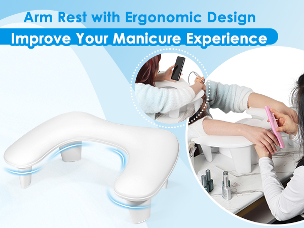 arm rest for nails tech