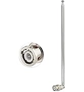 Bingfu Police Radio Scanner Antenna 20-1300MHz 7 Sections Telescopic BNC Male Antenna Ham Radio H...