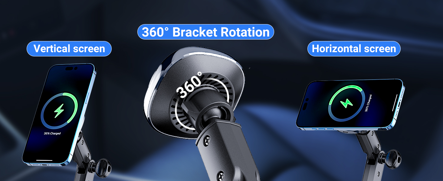 Magnetic Wireless Cup Charging Holder