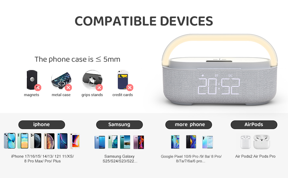 radio alarm clocks for bedrooms