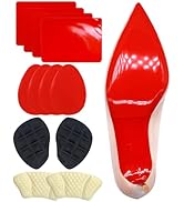 BHXANZOU Red Bottom Shoe Sole Protector Compatible with Christian Louboutin Shoes,Heel Metatarsal...