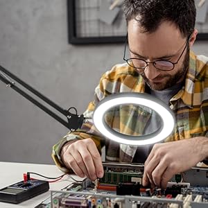 Desk Lamp with Clamp