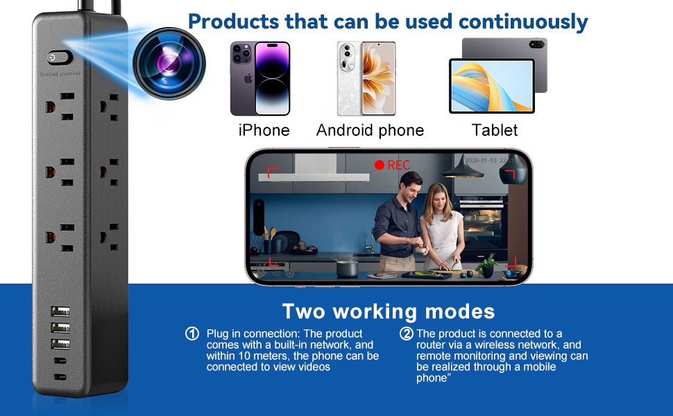 Two working modes
