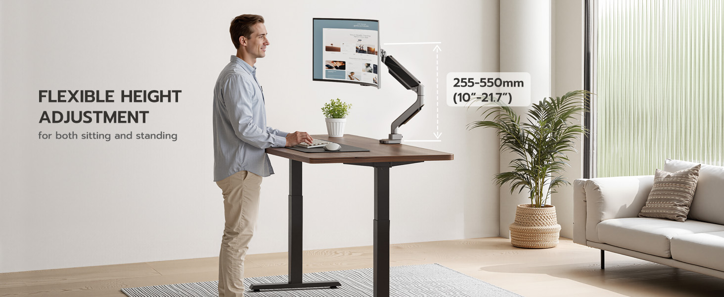 single monitor arm