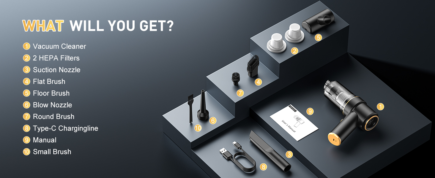 handheld vacuum cleaner