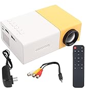 Mini Projector Bluetooth 1080P Supported iPhone Projector Portable Movie Projector for Home Theat...