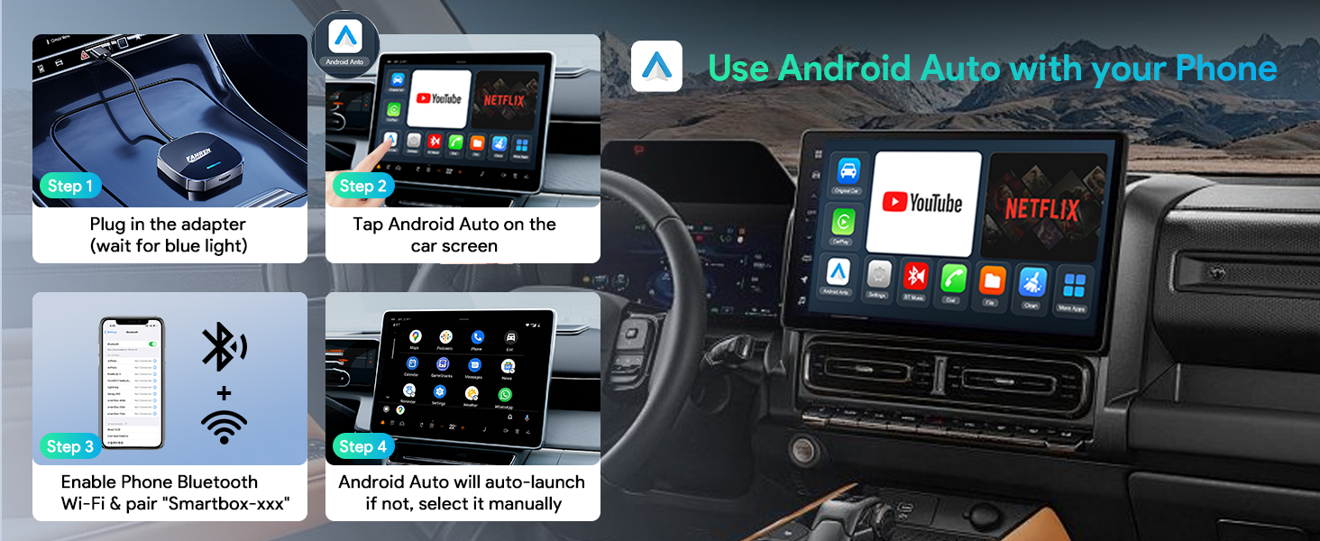 How to Use Auto Android?