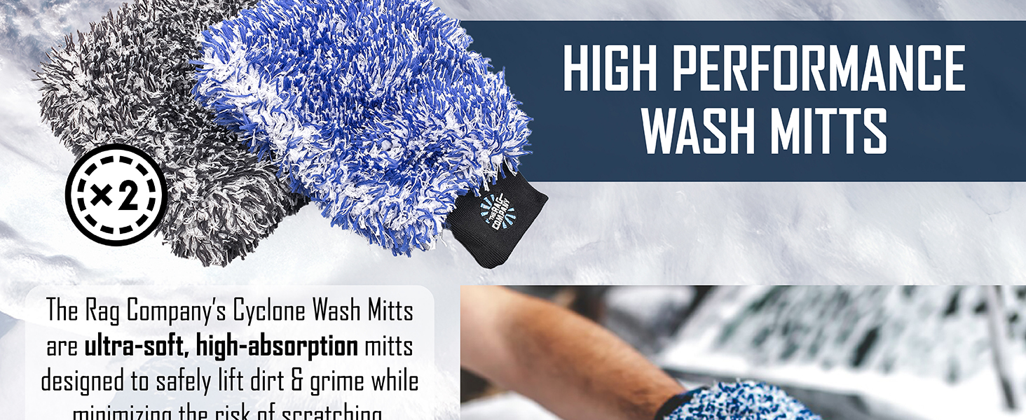 cyclone car wash mitt