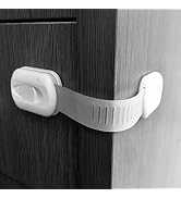 Vmaisi Baby Proofing Cabinet Locks - Childproofing Adjustable Multi Use Straps Latches for Drawer...
