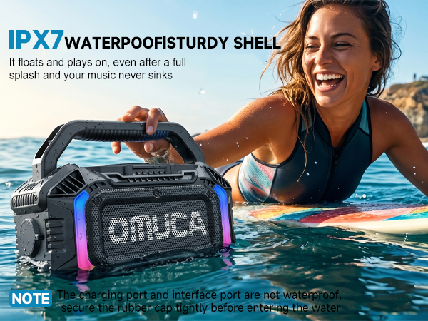 IPX7 waterproof