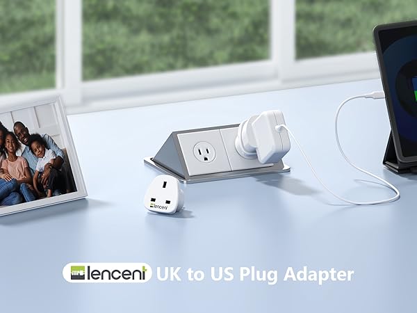 UK to US Plug Adapter