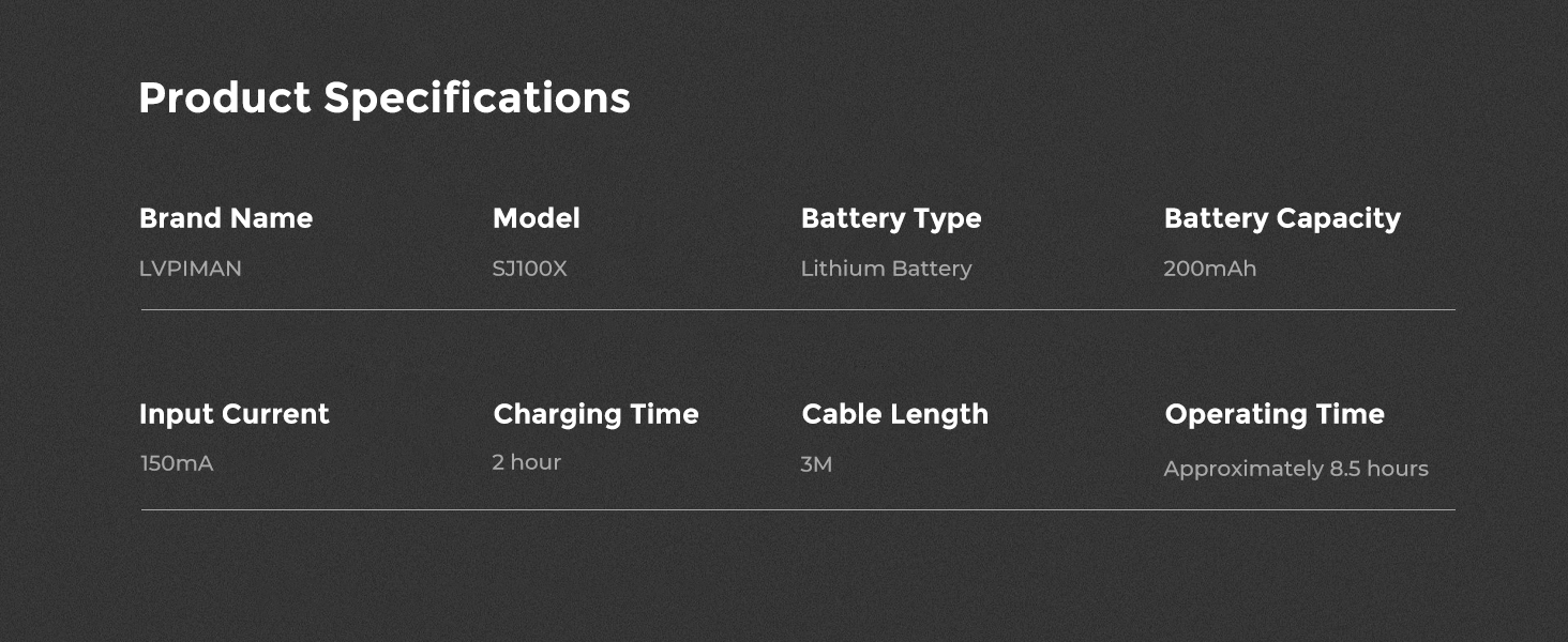 Product Specifications