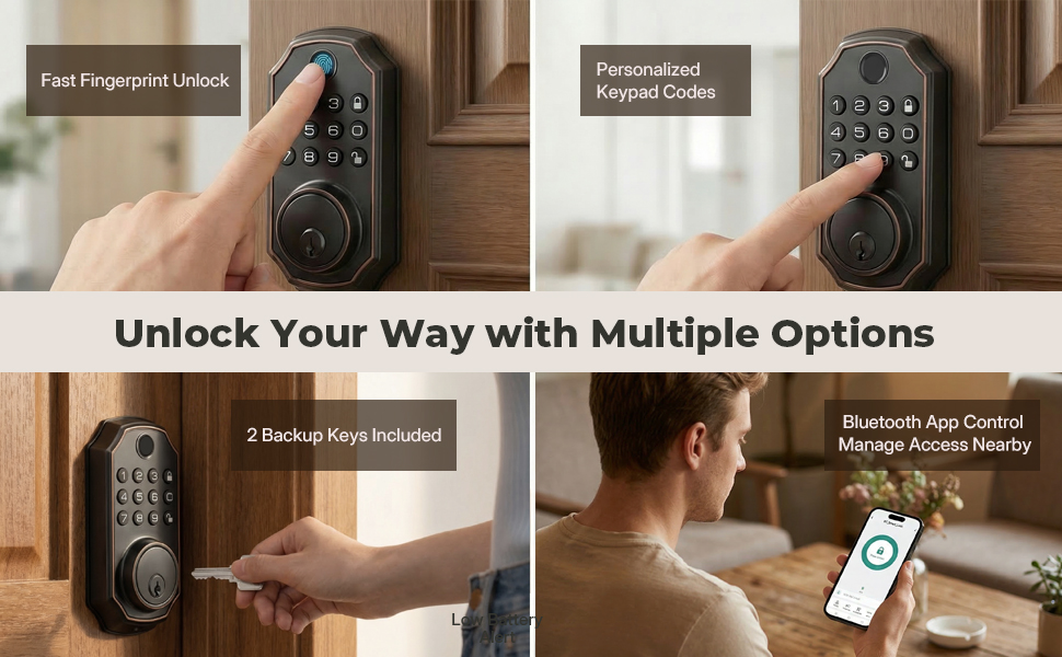 Unlock Your Way with Multiple Options