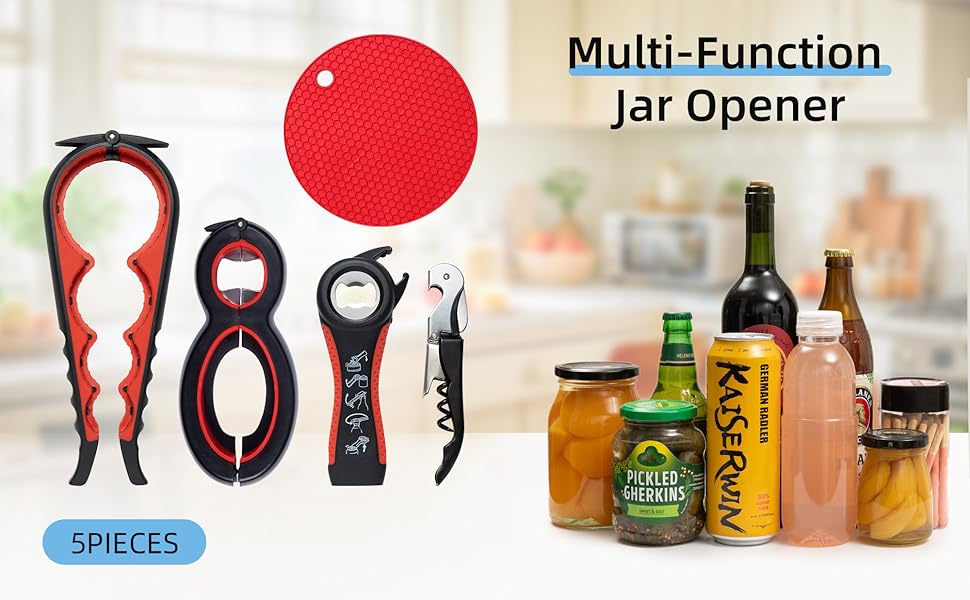 Essential bottle opener for kitchen